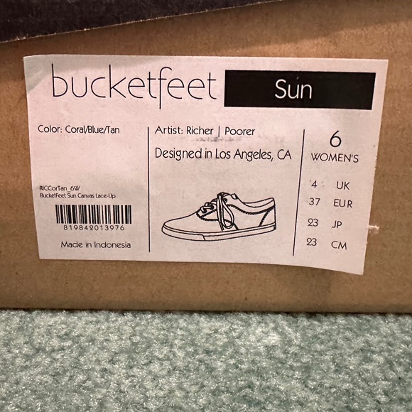 Bucket Feet Sun Canvas Lace-Up - Picture 9 of 9